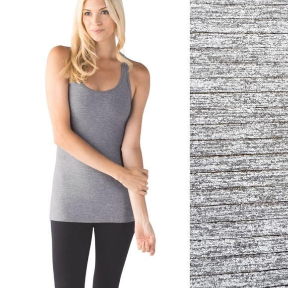 Lululemon Cool Racerback Long Length Gray Size 8 NEW? - Picture 1 of 10